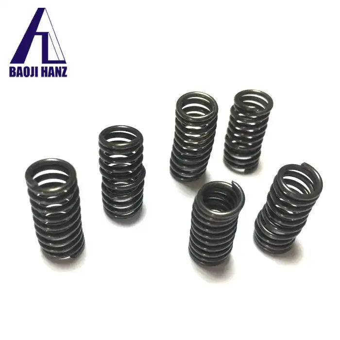 Nickel titanium coil springs